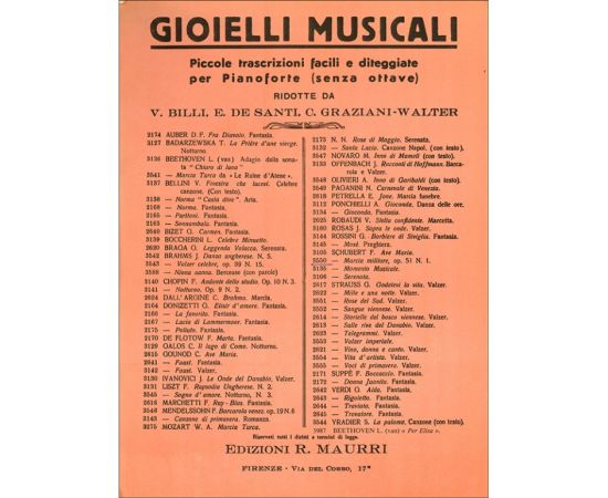 PICCOLE TRASCRIZIONI FACILI E DITEGGIATE PER PIANOFORTE MARCIA MILITARE OP.51 NU