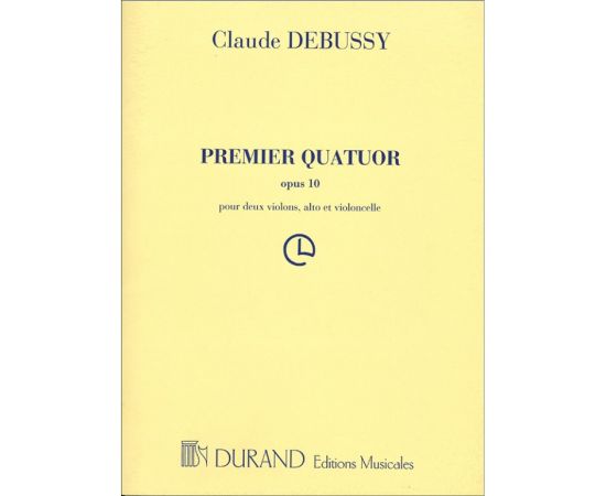 PREMIER QUATUOR OPUS 10 - C. DEBUSSY