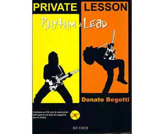 PRIVATE LESSON: RYTM &amp; LEAD + CD - BEGOTTI