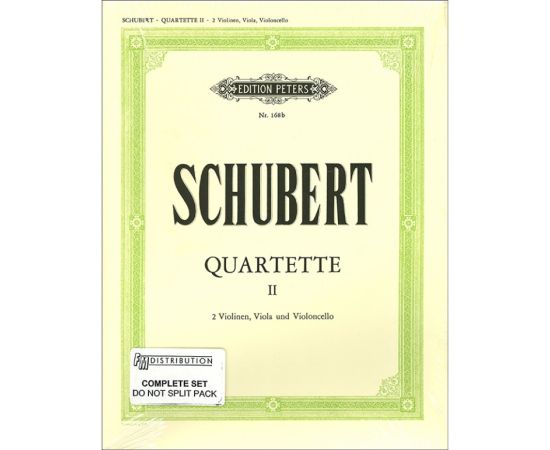 QUARTETTE VOLUME II - SCHUBERT