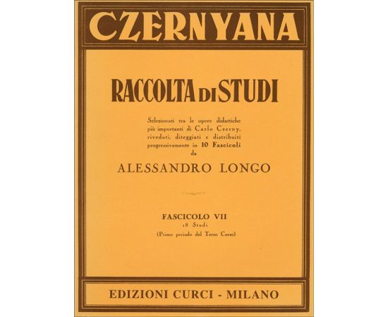 RACCOLTA DI STUDI FASCICOLO VII - CZERNYANA