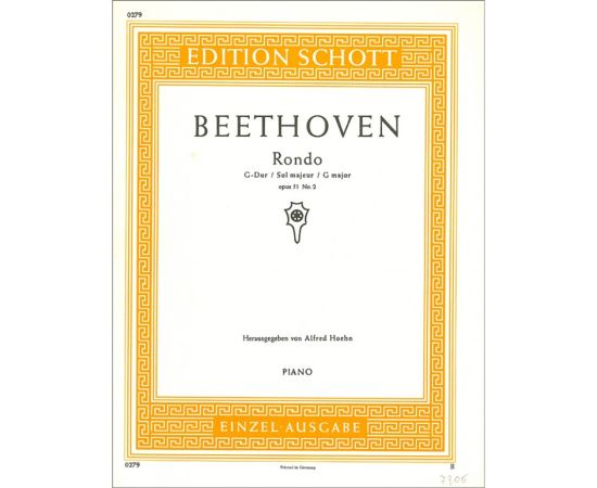 RONDO' OPUS 51 NUMERO 2 - BEETHOVEN