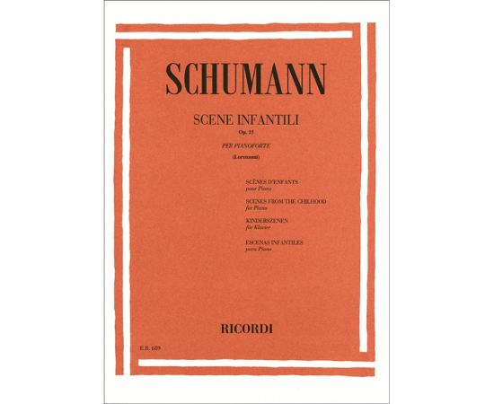 SCENE INFANTILI OP.15 PER PIANOFORTE - SCHUMANN