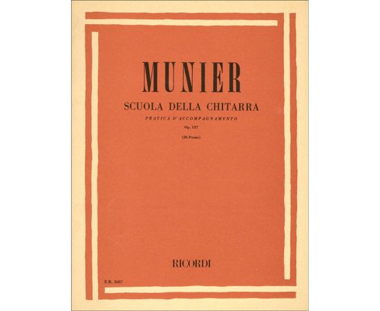 SCUOLA DELLA CHITARRA OP.137  - CARLO  MUNIER