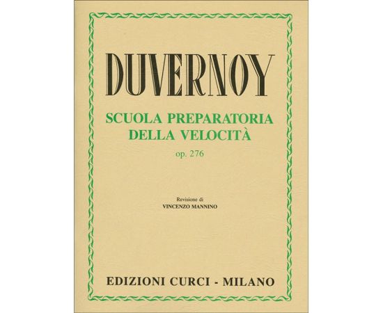 SCUOLA PREPARATORIA DELLA VELOCITA' OP.276 - DUVERNOY