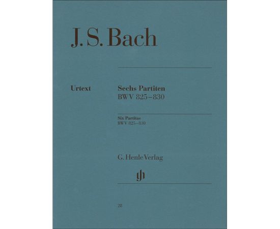 SIX PARTITAS BWV 825-830 - BACH