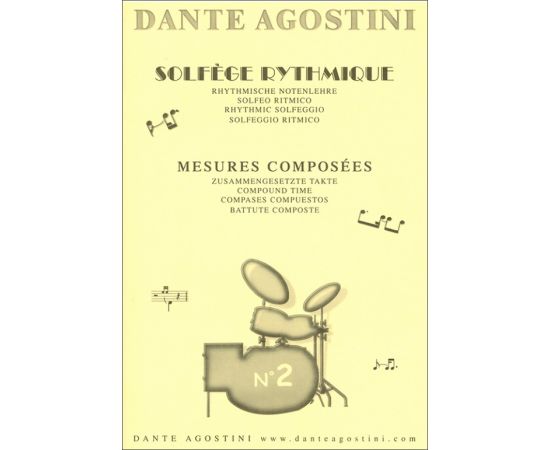 SOLFEGE RYTMIQUE NUMERO 2 - AGOSTINI