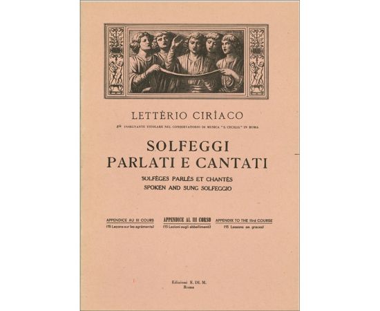 SOLFEGGI PARLATI E CANTATI - CIRIACO