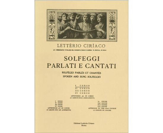 SOLFEGGI PARLATI E CANTATI PRIMO CORSO - CIRIACO