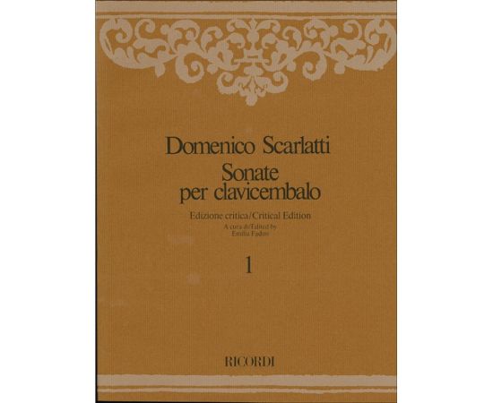 SONATE PER CLAVICEMBALO VOLUME 1 - SCARLATTI