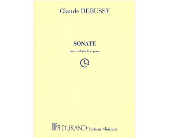 SONATE POUR VIOLONCELLO ET PIANO - DEBUSSY