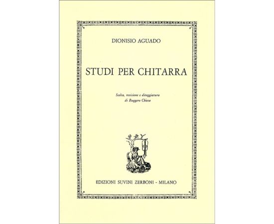 STUDI PER CHITARRA  AGUADO