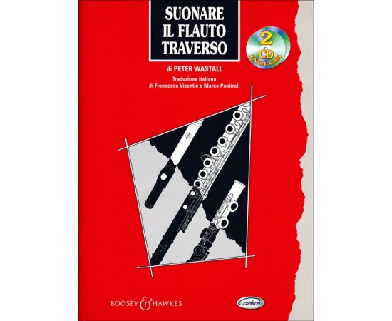 SUONARE IL FLAUTO TRAVERSO + 2 CD - WASTALL