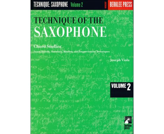 TECHNIQUE OF THE SAXOPHONE VOLUME II - VIOLA