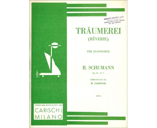 TRAUMEREI PER PIANOFORTE OP. 15 NUMERO 7 - SCHUMANN