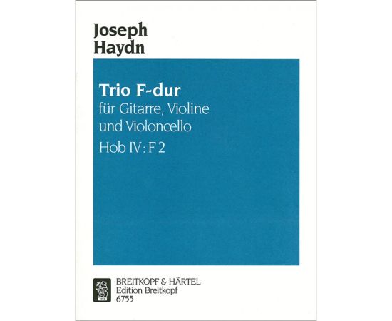 TRIO F-DUR HOB. IV F2 - HAYDN