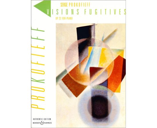 VISION FUGITIVES OP.22 PER PIANO - PROKOFIEFF