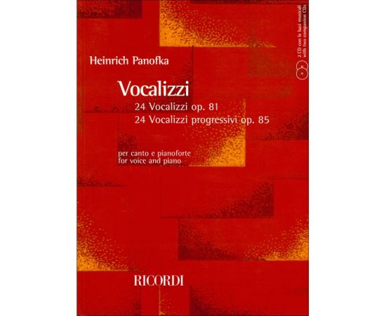 VOCALIZZI OPUS 81/85 - PANOFKA