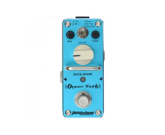 PEDALE EFFETTO PER CHITARRA TOM'SLINE ENGINEERING DIGITAL REVERB OCEAN VERB AOV