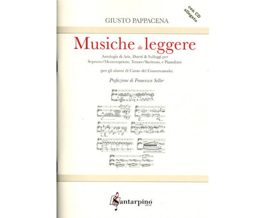 MUSICHE DA LEGGERE +CD - PAPPACENA