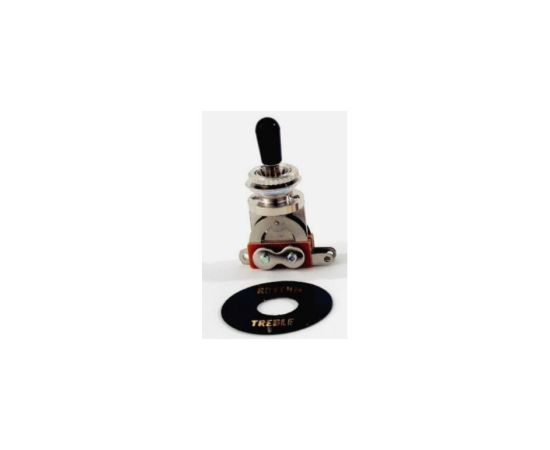 TOGGLE SWITCH SW-20B CON CAPPUCCIO NERO