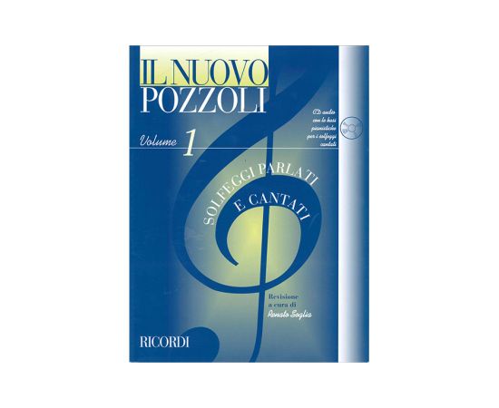 SOLFEGGI PARLATI E CANTATI VOLUME I - + CD POZZOLI