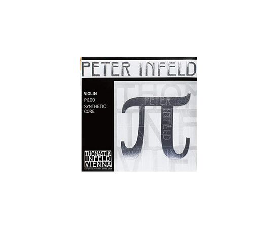 CORDE PER VIOLINO CON NUCLEO SINTETICO E MI IN PLATINO - THOMASTIK PETER INFELD,