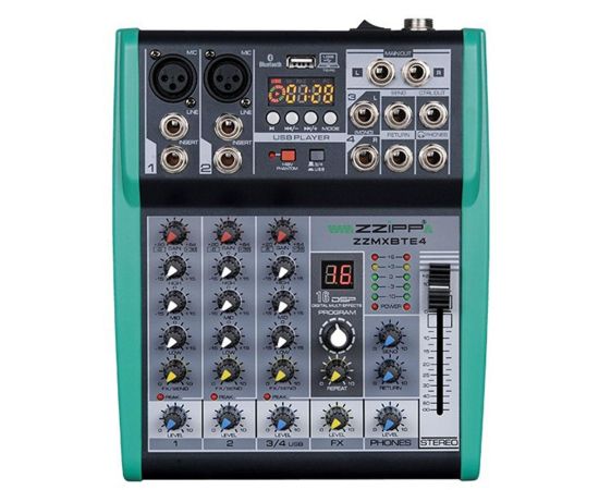 MIXER COMPATTO 4 CANALI CON MULTIEFFETTO