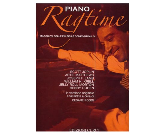 PIANO REGTIME  S. JOPLIN  AA.VV.  ED. CURCI