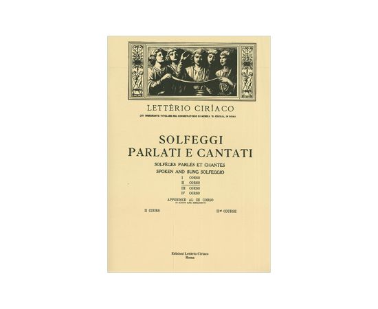 SOLFEGGI PARLATI E CANTATI SECONDO CORSO - CIRIACO