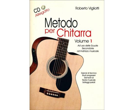 METODO PER CHITARRA VOLUME I - ROBERTO VIGLIOTTI