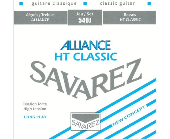 CORDIERA CLASSICA PER CHITARRA 540J SAVAREZ EKO ALLIANCE HIGH TENSION CLASSIC NE