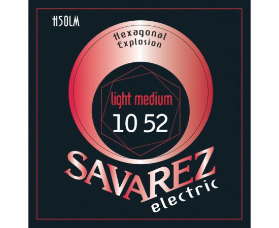 SAVAREZ CORDE PER CHITARRA ELETTRICA HEXAGONAL EXPLOSION