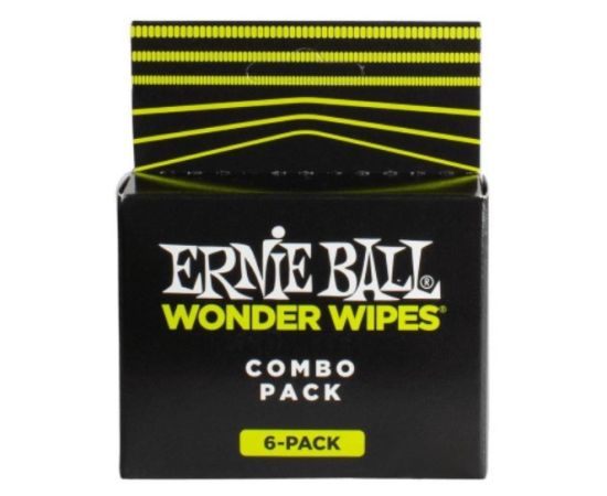 Ernie ball 4279 kit 6 salviette per pulizia