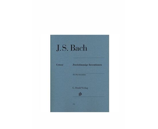 Bach-invenzioni a due voci ed. Urtext