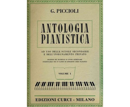 Antologia pianistica-Piccioli volume 1