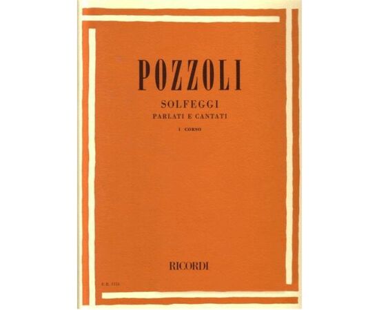 Pozzoli Solfeggi parlati e cantati II corso