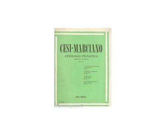 Cesi-Marciano Antologia pianistica per la gioventù (usato)