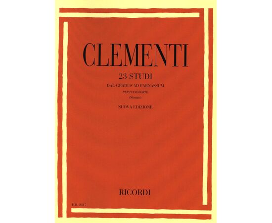 Clementi- 23 studi dal gradus al parnassum