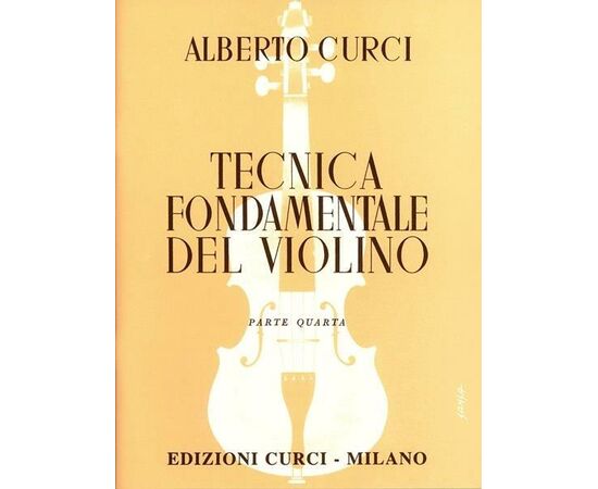 A. Curci - Tecnica fondamentale del violino