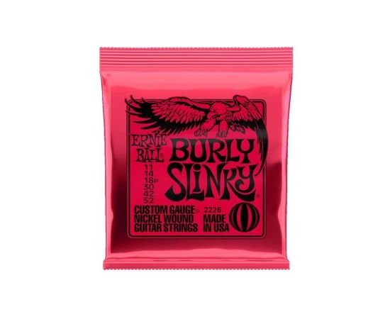 Ernie Ball muta Chitarra Elettrica Burly Slinky 11 - 52