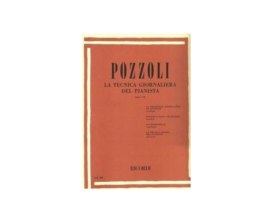 POZZOLI TECNICA GIORNALIERA DEL PIANISTA I-II PARTE