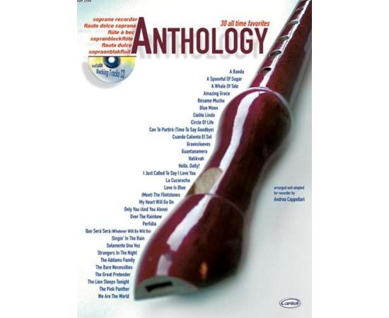 ANTHOLOGY FLAUTO DOLCE + CD