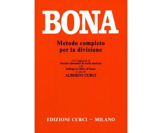 Bona  P. metodo completo per la divisione