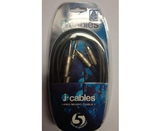 VALMUSIC CAVO DOPPIO RCA DOPPIO JACK DA 6,3 MT 3