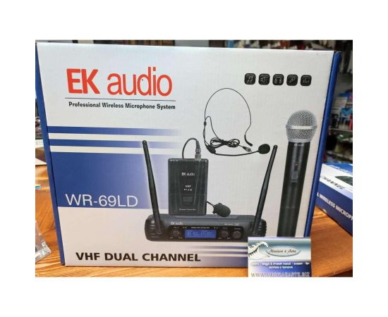 EK AUDIO WRL9LD RADIOMICROFONO LAVALIER