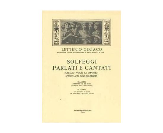 Ciriaco solfeggi parlati e cantati 3 corso