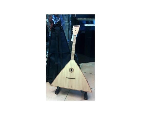 Balalaiker Balalaika russa in legno massello amplificata