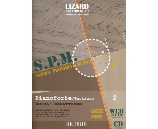 LIZARD PIANOFORTE/TASTIERE VOL 2 UNITA' DIDATTICHE