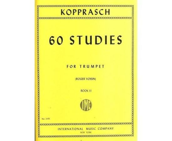 KOPPRASCH 60 STUDI PER TROMBA BOOK II